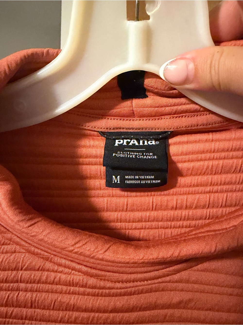 Prana Coral Ribbed Crewneck Sweatshirt - Picture 3 of 3
